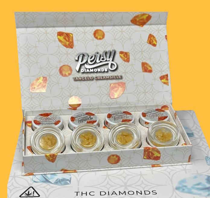Persy Diamonds Tangelo Creamsicle 1 Oz Baller Jar